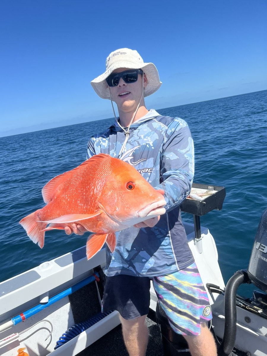 Red emperor caught offshore